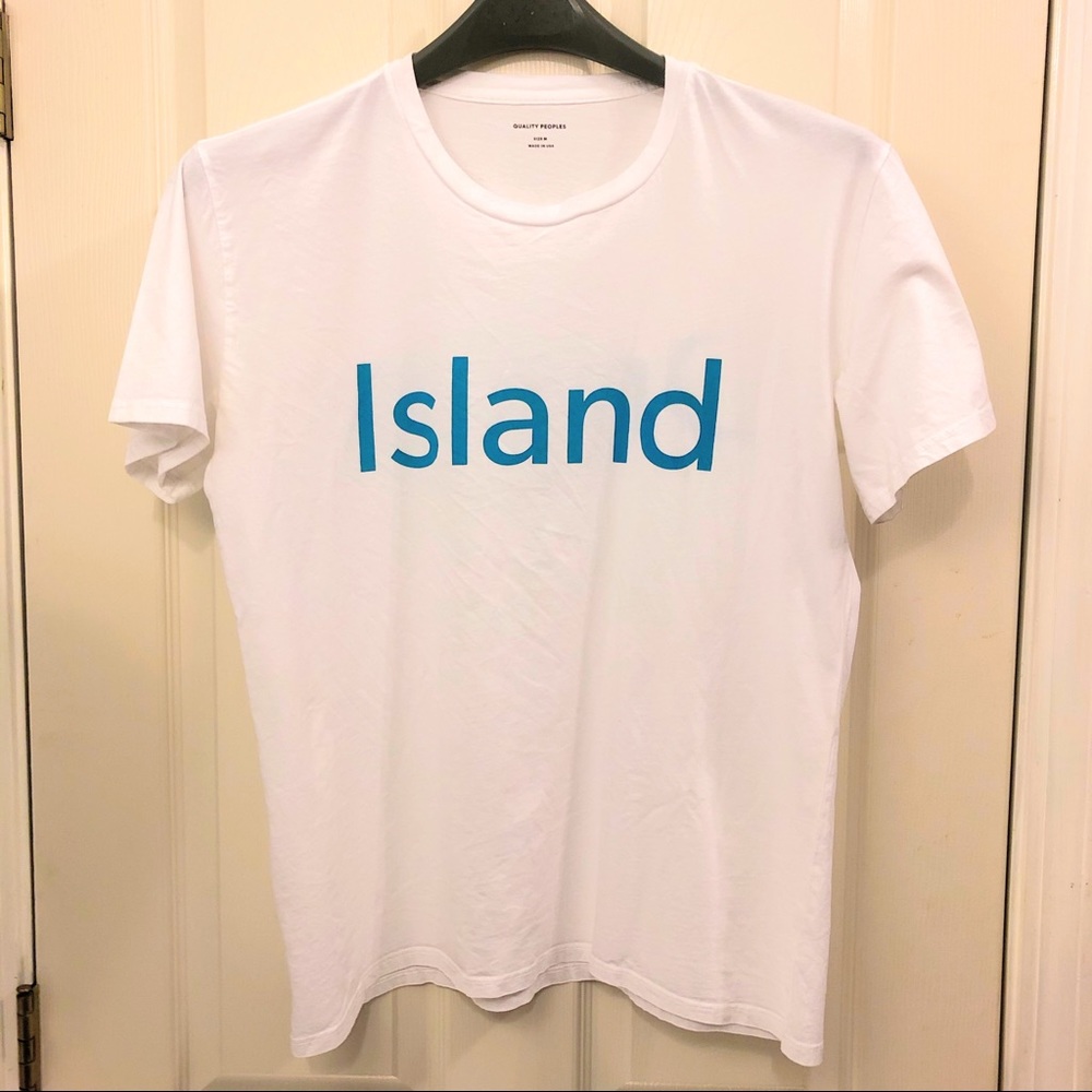 Island Dream front and back print T-Shirt